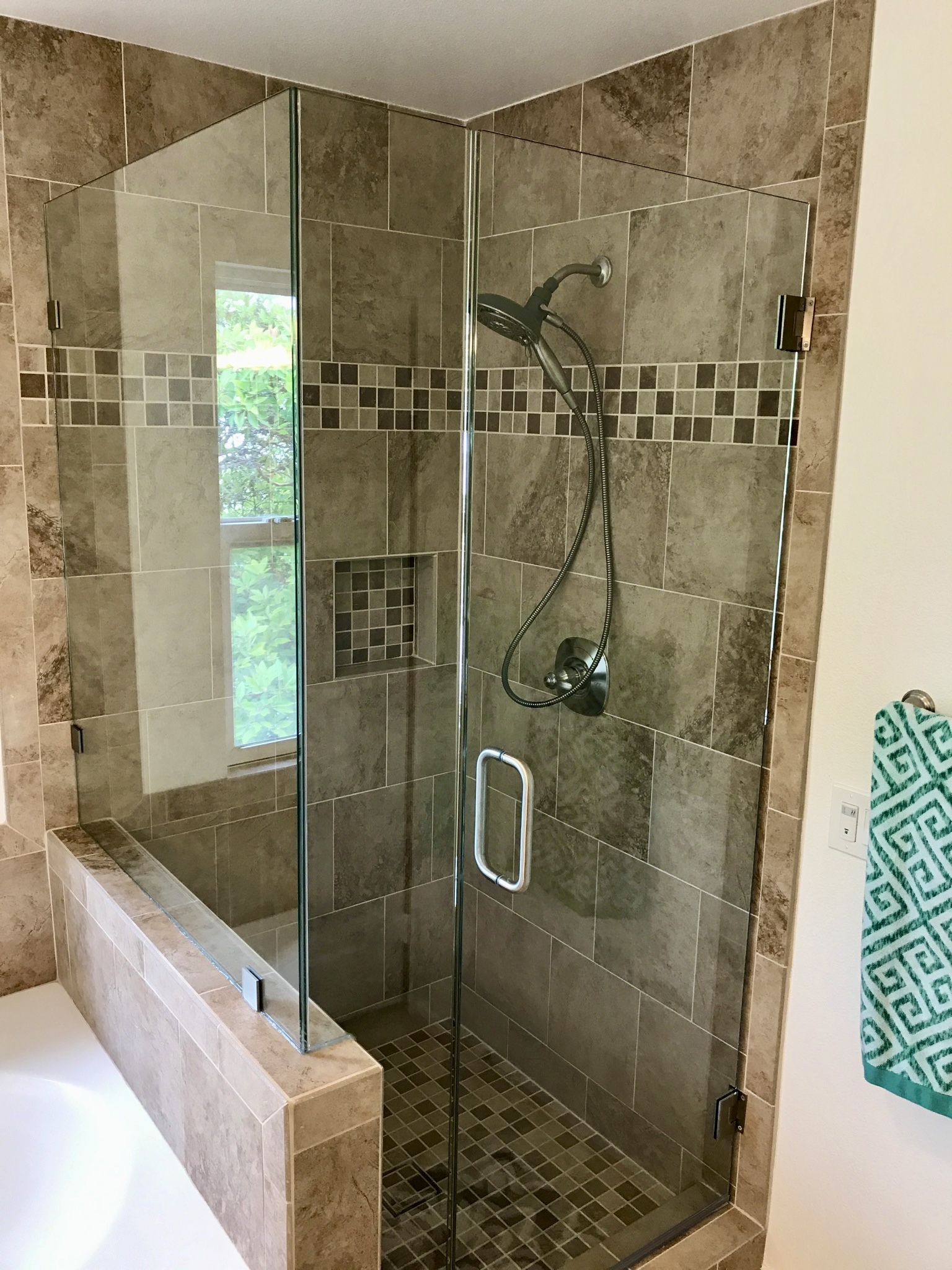 Bathroom work example